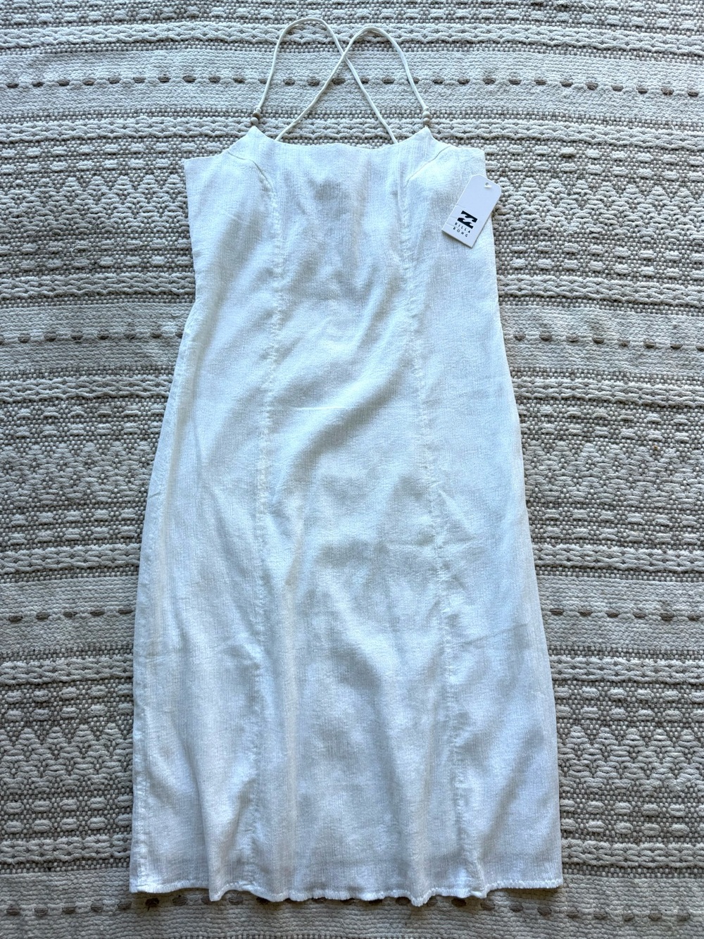🔥🔥BILLABONG - UNRELEASED WHITE WATER MIDI DRESS🔥🔥 - Picture 2 of 11